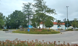 Kreisverkehr Adlergebirgs- Teplitzer Straße